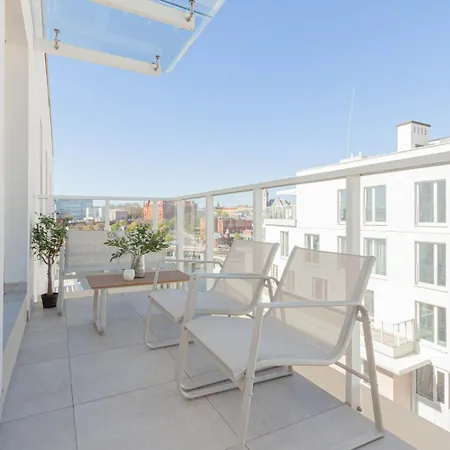 Apartly- Bulvar41, Balkon & Widok Na Odre アパート シュチェチン